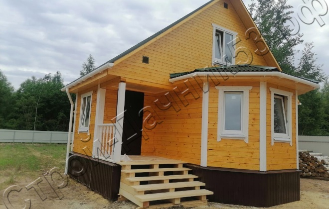 4 брусовая баня по проекту Б-12 (1)